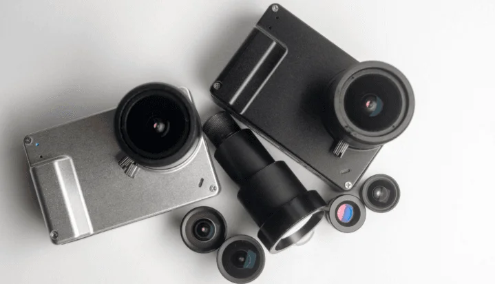 Camera pequena com alta qualidade